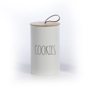 ΔΟΧΕΙΟ ΓΙΑ ΜΠΙΣΚΟΤΑ COOKIES 12Χ12Χ20 NEF-NEF HOMEWARE WHITE ΔΟΧΕΙΟ ΓΙΑ ΜΠΙΣΚΟΤΑ COOKIES 12Χ12Χ20 NEF-NEF HOMEWARE WHITE