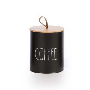 ΔΟΧΕΙΟ ΓΙΑ ΚΑΦΕ COFFEE 10.4X10.4X13 NEF-NEF HOMEWARE BLACK ΔΟΧΕΙΟ ΓΙΑ ΚΑΦΕ COFFEE 10.4X10.4X13 NEF-NEF HOMEWARE BLACK
