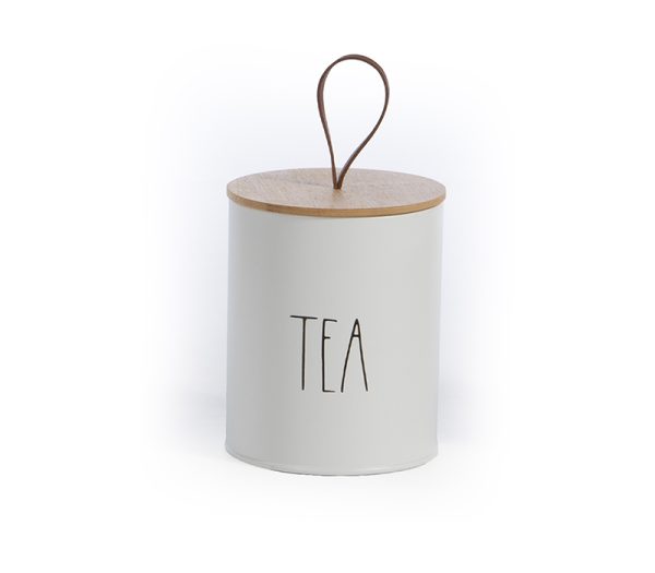 ΔΟΧΕΙΟ ΓΙΑ ΤΣΑΙ TEA TIME 10.4X10.4X13 NEF-NEF HOMEWARE WHITE