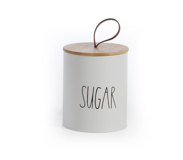 ΔΟΧΕΙΟ ΓΙΑ ΖΑΧΑΡΗ SWΕET SUGAR 10.4X10.4X13 NEF-NEF HOMEWARE WHITE