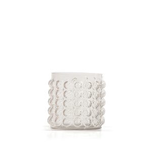 ΔΙΑΚΟΣΜΗΤΙΚΟ ΓΥΑΛΙΝΟ ΒΑΖΑΚΙ OLMO 16X17 NEF-NEF HOMEWARE TRANSPARENT