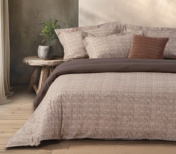 ΠΑΠΛΩΜΑ ΥΠΕΡΔΙΠΛΟ CARDYNAL 240Χ230 NEF-NEF HOMEWARE BEIGE/GREY