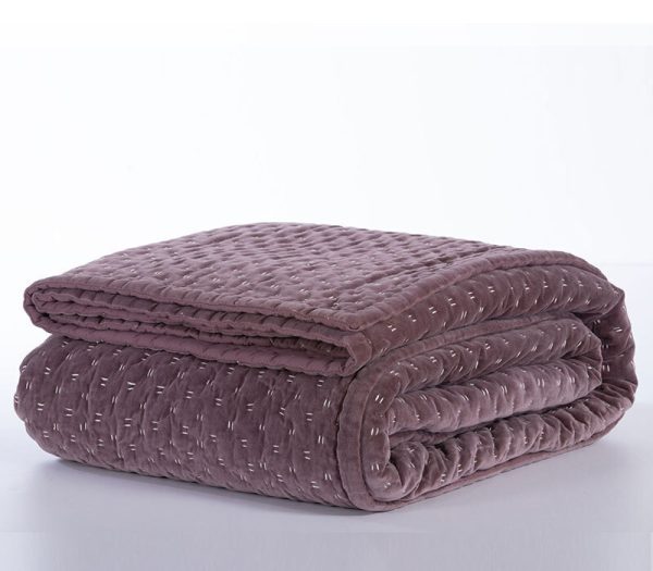 ΚΟΥΒΕΡΛΙ ΥΠΕΡΔΙΠΛΟ SHEPARD 23 230X240 WINE  NEF NEF HOMEWARE - Image 3