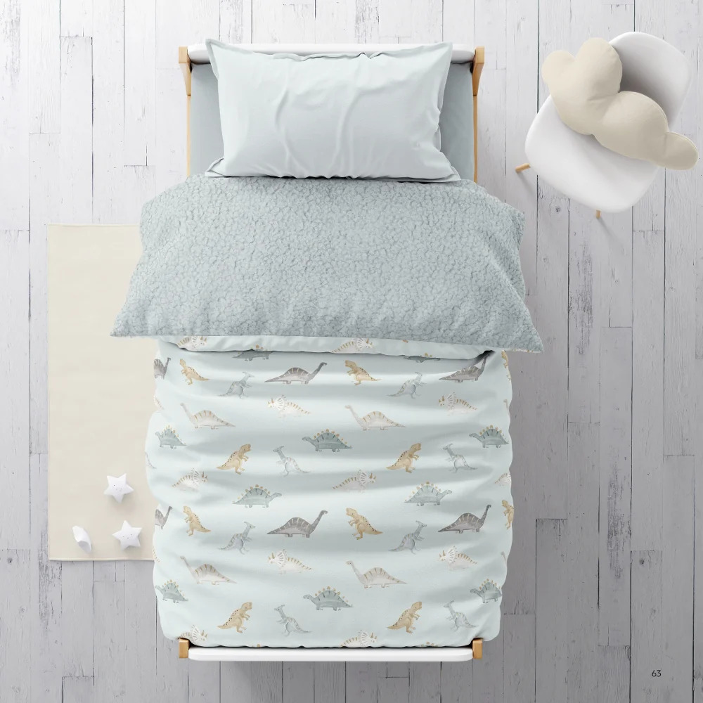 Παιδικό Κουβερτοπάπλωμα Μονό Stompy Φυστικί 160×220εκ. Borea Παιδικό Κουβερτοπάπλωμα Μονό Stompy Φυστικί 160x220εκ. Borea