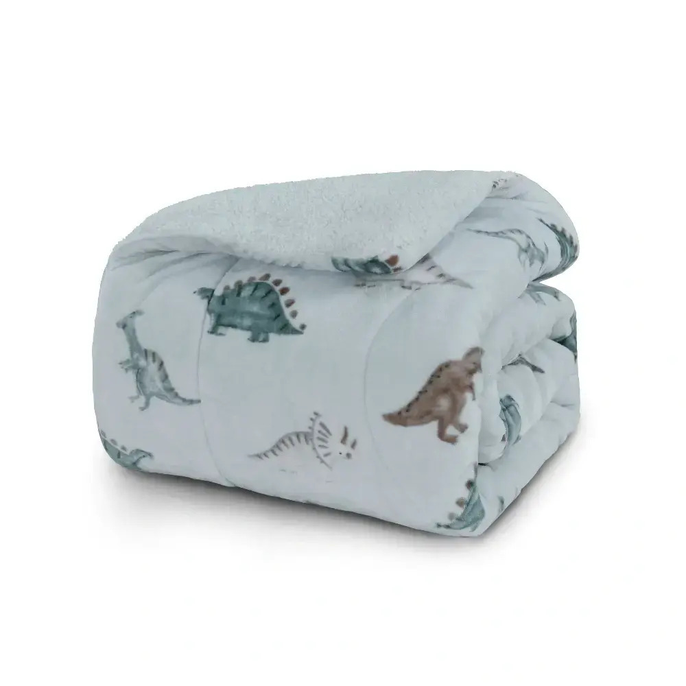 Παιδικό Κουβερτοπάπλωμα Μονό Stompy Φυστικί 160×220εκ. Borea Παιδικό Κουβερτοπάπλωμα Μονό Stompy Φυστικί 160x220εκ. Borea - Image 2