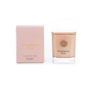 Αρωματικό Κερί Sandalwood Rose 180gr Rose Nef-nef Homeware