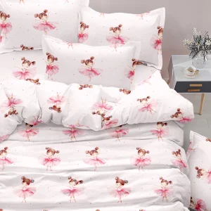 Παιδικό Πάπλωμα Μονό Balletto 160x240cm Ροζ  Borea