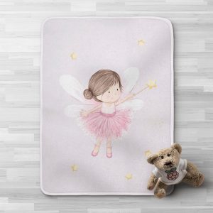 Κουβέρτα Κούνιας Fantasia Λιλά 140×100εκ. Borea Κουβέρτα Κούνιας Fantasia Λιλά 140x100εκ. Borea