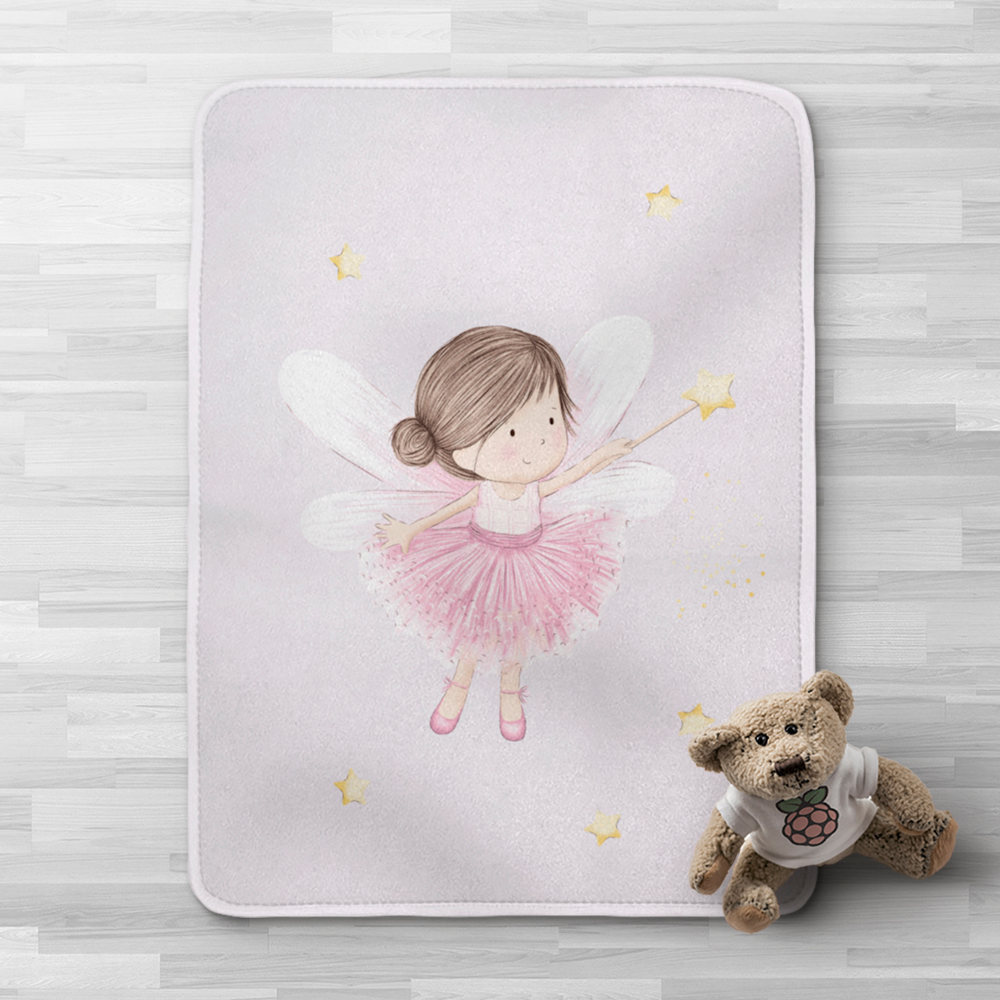 Κουβέρτα Κούνιας Fantasia Λιλά 140×100εκ. Borea Κουβέρτα Κούνιας Fantasia Λιλά 140x100εκ. Borea