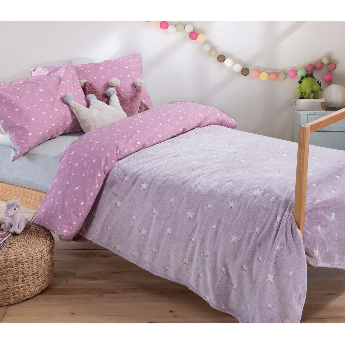 Κουβέρτα Κούνιας Interstellar Fleece Rose 110×150εκ. Nef-Nef Homeware Κουβέρτα Κούνιας Interstellar Fleece Rose 110x150εκ. Nef-Nef Homeware