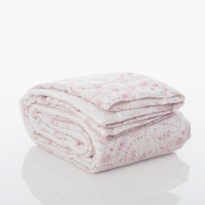 ΚΟΥΒΕΡΛΙ ΥΠΕΡΔΙΠΛΟ MIRELLE 240X230 NEF-NEF HOMEWARE ECRU/PINK