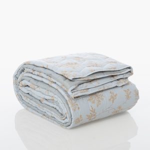 ΚΟΥΒΕΡΛΙ ΥΠΕΡΔΙΠΛΟ FOXY 240X230 NEF-NEF HOMEWARE SILVER BLUE