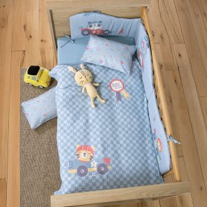ΒΡΕΦΙΚΗ ΚΟΥΒΕΡΤΑ ΠΙΚΕ ΚΟΥΝΙΑΣ SUPER BOY 110X150 NEF-NEF HOMEWARE BLUE