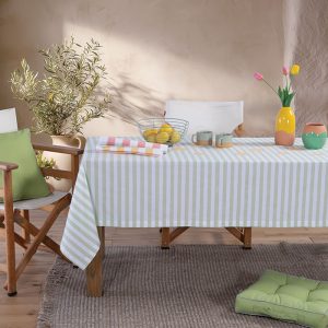 ΑΛΕΚΙΑΣΤΟ ΤΡΑΠΕΖΟΜΑΝΤΗΛΟ LEMONADE 140Χ180 NEF-NEF HOMEWARE MINT