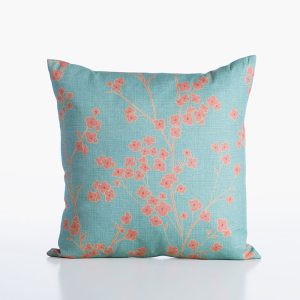 ΔΙΑΚΟΣΜΗΤΙΚΟ ΜΑΞΙΛΑΡΙ FLORIVA 45X45 NEF-NEF HOMEWARE AQUA