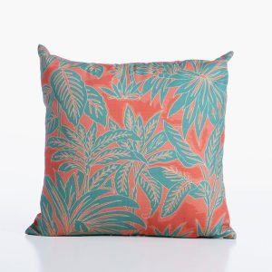 ΔΙΑΚΟΣΜΗΤΙΚΟ ΜΑΞΙΛΑΡΙ CHARISMA 45X45 NEF-NEF HOMEWARE CORAL/GREEN