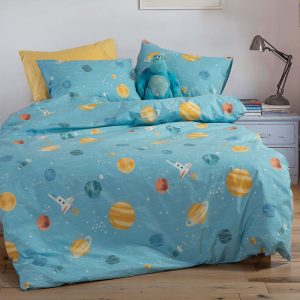 ΠΑΙΔΙΚΑ ΣΕΤ ΣΕΝΤΟΝΙΑ 3ΤΜΧ ΜΟΝΑ THIS IS MY GALAXY 2X(170X260)-1X(52X72) NEF-NEF HOMEWARE BLUE ΠΑΙΔΙΚΑ ΣΕΤ ΣΕΝΤΟΝΙΑ 3ΤΜΧ ΜΟΝΑ THIS IS MY GALAXY 2X(170X260)-1X(52X72) NEF-NEF HOMEWARE BLUE