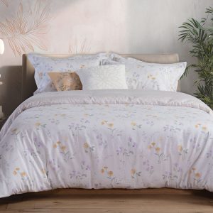 ΣΕΤ ΠΑΠΛΩΜΑΤΟΘΗΚΗ ΥΠΕΡΔΙΠΛΗ 3ΤΜΧ ROZARIA 1X(240X230)+2X(52X72) NEF-NEF HOMEWARE ECRU