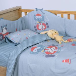 ΒΡΕΦΙΚΟ ΚΟΥΒΕΡΛΙ SUPER BOY 110Χ140 NEF-NEF HOMEWARE BLUE