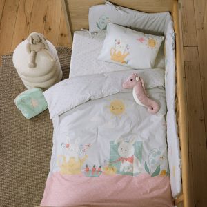 ΒΡΕΦΙΚΟ ΚΟΥΒΕΡΛΙ PIC NIC TOGETHER 110Χ140 NEF-NEF HOMEWARE AQUA