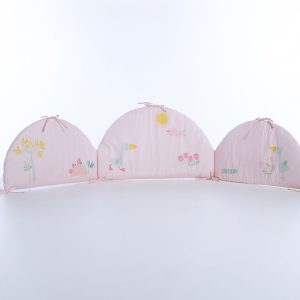 ΠΑΝΤΑ ΚΟΥΝΙΑΣ SPRING HAPPINESS 60+67+60X40 NEF-NEF HOMEWARE PINK