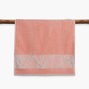 ΠΕΤΣΕΤΑ ΧΕΡΙΩΝ FLORIVA 30X50 NEF-NEF HOMEWARE CORAL