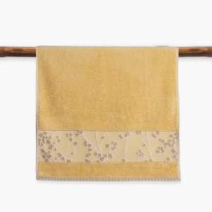 ΠΕΤΣΕΤΑ ΣΩΜΑΤΟΣ FLORIVA 70X140 NEF-NEF HOMEWARE YELLOW