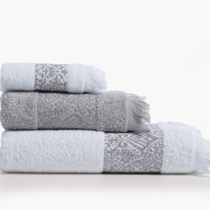 ΣΕΤ ΠΕΤΣΕΤΑ 3 ΤΜΧ JETRIX NEF-NEF HOMEWARE WHITE/GREY