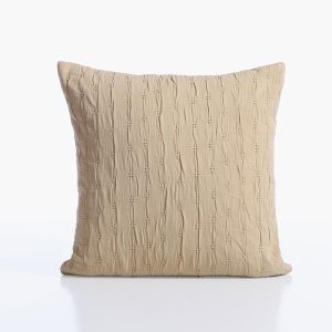 ΔΙΑΚΟΣΜΗΤΙΚΗ ΜΑΞΙΛΑΡΟΘΗΚΗ FOXY 50X50 NEF-NEF HOMEWARE YELLOW