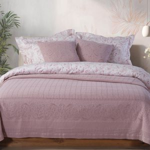 ΚΟΥΒΕΡΤΑ ΥΠΕΡΔΙΠΛΗ MIRELLE 230X250 NEF-NEF HOMEWARE PURPLE