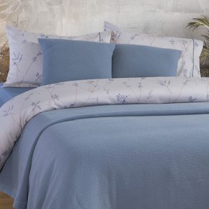 ΚΟΥΒΕΡΤΑ ΥΠΕΡΔΙΠΛΗ SENSOR 230X250 NEF-NEF HOMEWARE BLUE