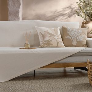 ΡΙΧΤΑΡΙ ΔΙΘΕΣΙΟΥ ΚΑΝΑΠΕ BETTY 26 180Χ250 NEF-NEF HOMEWARE ECRU