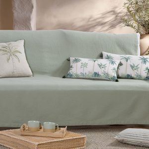 ΡΙΧΤΑΡΙ ΤΡΙΘΕΣΙΟΥ ΚΑΝΑΠΕ BETTY 26 180Χ300 NEF-NEF HOMEWARE GREEN