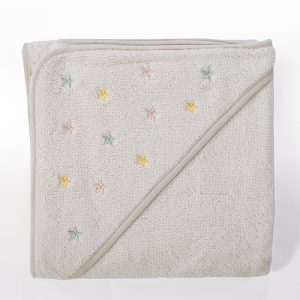 ΒΡΕΦΙΚΗ ΚΑΠΑ HAPPY 75X75 NEF-NEF HOMEWARE ECRU