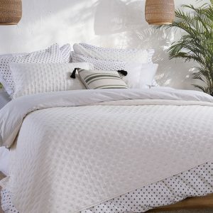 ΚΟΥΒΕΡΛΙ ΥΠΕΡΔΙΠΛΟ ADELLE 230X240 NEF-NEF HOMEWARE ECRU