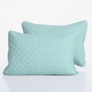 ΜΑΞΙΛΑΡΟΘΗΚΗ ΣΕΤ 2 ΤΕΜΑΧΙΩΝ ADELLE 52X72 NEF-NEF HOMEWARE GREEN
