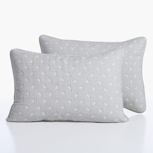 ΜΑΞΙΛΑΡΟΘΗΚΗ SURREAL ΣΕΤ 2 ΤΜΧ 52Χ72 NEF-NEF HOMEWARE GREY