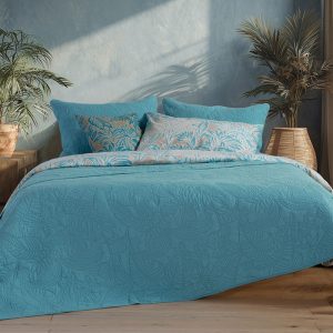 ΚΟΥΒΕΡΛΙ ΥΠΕΡΔΙΠΛΟ CHARISMA BLUE 230X240 NEF-NEF HOMEWARE BLUE