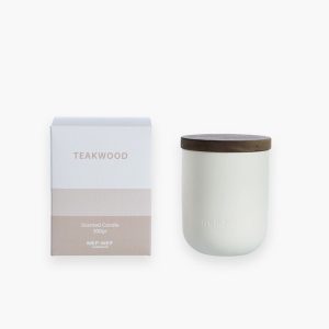 ΑΡΩΜΑΤΙΚΟ ΚΕΡΙ TEAKWOOD 26 200gr NEF-NEF HOMEWARE SAND ROSE