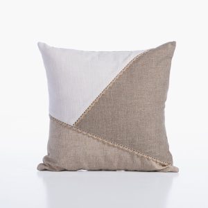 ΔΙΑΚΟΣΜΗΤΙΚΟ ΜΑΞΙΛΑΡΙ SHARE 45X45 NEF-NEF HOMEWARE BEIGE