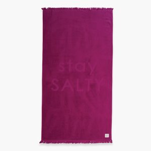 ΠΕΤΣΕΤΑ ΘΑΛΑΣΣΗΣ STAY SALTY 90X170 PURPLE