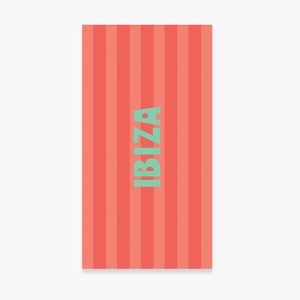 ΠΕΤΣΕΤΑ ΘΑΛΑΣΣΗΣ IBIZA 80X160 CORAL