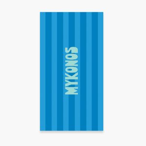 ΠΕΤΣΕΤΑ ΘΑΛΑΣΣΗΣ MYKONOS 80X160 BLUE