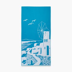 ΠΕΤΣΕΤΑ ΘΑΛΑΣΣΗΣ MY ISLAND BLUE 80X160 BLUE