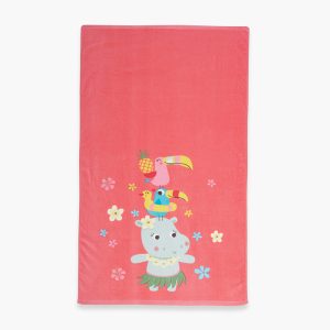 ΠΑΙΔΙΚΗ ΠΕΤΣΕΤΑ ΘΑΛΑΣΣΗΣ ALOHA HIPPO 70X120 CORAL