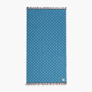 ΠΕΤΣΕΤΑ ΘΑΛΑΣΣΗΣ SPARKLE FRINGES 90X170 DENIM