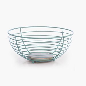 ΚΑΛΑΘΙ ΦΡΟΥΤΩΝ SIDE 28,5Χ28,5Χ13 NEF-NEF HOMEWARE GREEN