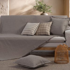 ΡΙΧΤΑΡΙ ΔΙΘΕΣΙΟΥ ΚΑΝΑΠΕ LOEN 170X250 NEF-NEF HOMEWARE GREY