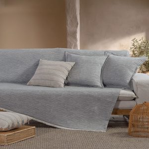 ΡΙΧΤΑΡΙ ΔΙΘΕΣΙΟΥ ΚΑΝΑΠΕ ZEBRA 170X250 NEF-NEF HOMEWARE GREY