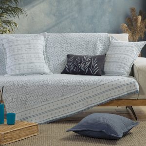 ΡΙΧΤΑΡΙ ΠΟΛΥΘΡΟΝΑΣ ISHMAR BLUE 170X180 NEF-NEF HOMEWARE BLUE ΡΙΧΤΑΡΙ ΠΟΛΥΘΡΟΝΑΣ ISHMAR BLUE 170X180 NEF-NEF HOMEWARE BLUE